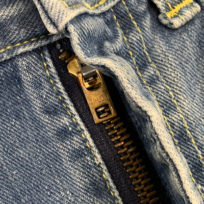 【中古品】【メンズ】 LEE リー TALON ZIP ユニオンチケット有 70S BOOTCUT DENIM PANTS ブーツカット デニム パンツ ボトムス ズボン 157-261019-cs-11-izu サイズ：W30 カラー：インディゴ 万代Net店