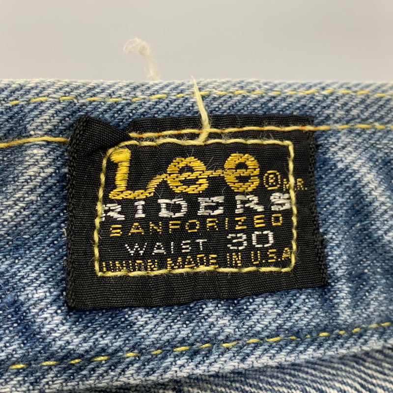 【中古品】【メンズ】 LEE リー TALON ZIP ユニオンチケット有 70S BOOTCUT DENIM PANTS ブーツカット デニム パンツ ボトムス ズボン 157-261019-cs-11-izu サイズ：W30 カラー：インディゴ 万代Net店