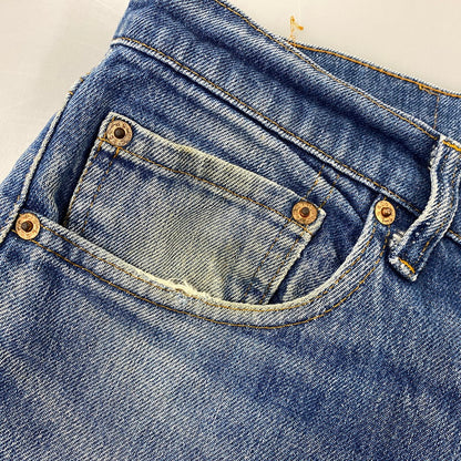 【現状渡し品】【メンズ】 LEVI'S リーバイス 505-0217 刻印650 505 DENIM PANTS デニムパンツ ボトムス 157-261024-ms-08-izu サイズ：下記参照 カラー：インディゴ 万代Net店