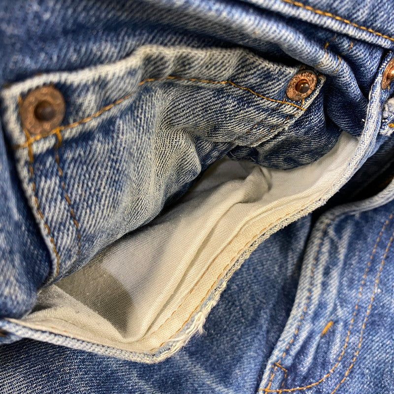 【現状渡し品】【メンズ】 LEVI'S リーバイス 505-0217 刻印650 505 DENIM PANTS デニムパンツ ボトムス 157-261024-ms-08-izu サイズ：下記参照 カラー：インディゴ 万代Net店