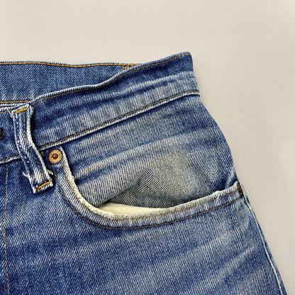 【現状渡し品】【メンズ】 LEVI'S リーバイス 505-0217 刻印650 505 DENIM PANTS デニムパンツ ボトムス 157-261024-ms-08-izu サイズ：下記参照 カラー：インディゴ 万代Net店