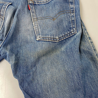 【現状渡し品】【メンズ】 LEVI'S リーバイス 505-0217 刻印650 505 DENIM PANTS デニムパンツ ボトムス 157-261024-ms-08-izu サイズ：下記参照 カラー：インディゴ 万代Net店