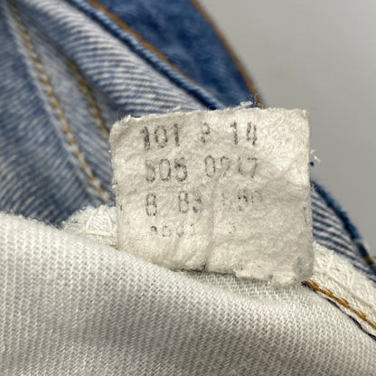 【現状渡し品】【メンズ】 LEVI'S リーバイス 505-0217 刻印650 505 DENIM PANTS デニムパンツ ボトムス 157-261024-ms-08-izu サイズ：下記参照 カラー：インディゴ 万代Net店