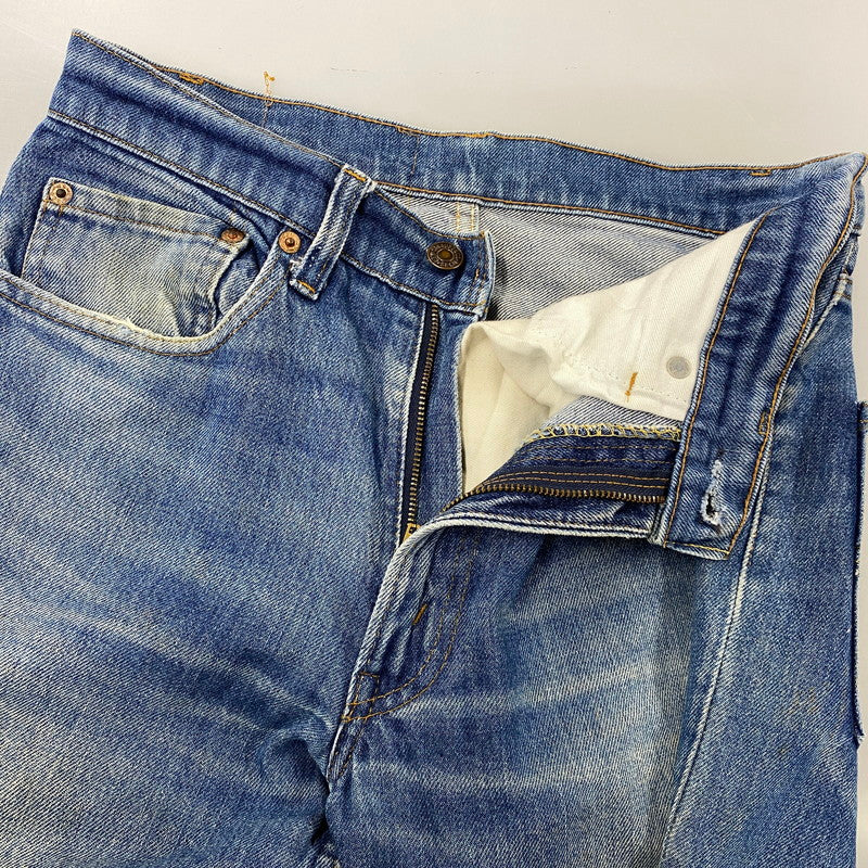 【現状渡し品】【メンズ】 LEVI'S リーバイス 505-0217 刻印650 505 DENIM PANTS デニムパンツ ボトムス 157-261024-ms-08-izu サイズ：下記参照 カラー：インディゴ 万代Net店