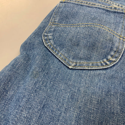【中古品】【メンズ】 LEE リー 200-0041 ユニオンチケット有 SCOVILL ZIP USA製 70S DENIM PANTS デニム パンツ ボトムス ズボン 157-261019-cs-10-izu サイズ：不明 カラー：インディゴ 万代Net店