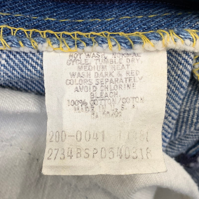 【中古品】【メンズ】 LEE リー 200-0041 ユニオンチケット有 SCOVILL ZIP USA製 70S DENIM PANTS デニム パンツ ボトムス ズボン 157-261019-cs-10-izu サイズ：不明 カラー：インディゴ 万代Net店