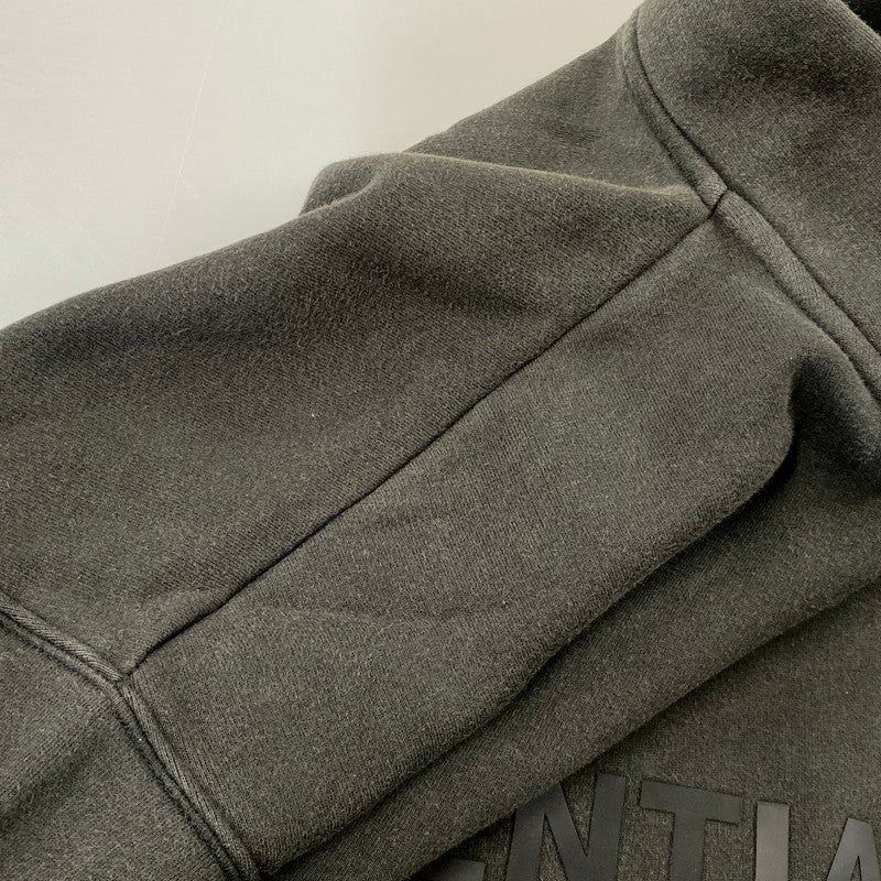 【中古品】【メンズ】 ESSENTIALS エッセンシャルズ HALF ZIP SWEATSHIRT ハーフ ジップ スウェット トップス 142-261024-ms-01-izu サイズ：M カラー：ブラック 万代Net店