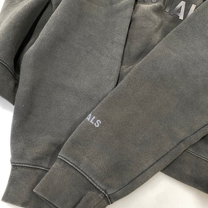 【中古品】【メンズ】 ESSENTIALS エッセンシャルズ HALF ZIP SWEATSHIRT ハーフ ジップ スウェット トップス 142-261024-ms-01-izu サイズ：M カラー：ブラック 万代Net店