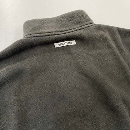 【中古品】【メンズ】 ESSENTIALS エッセンシャルズ HALF ZIP SWEATSHIRT ハーフ ジップ スウェット トップス 142-261024-ms-01-izu サイズ：M カラー：ブラック 万代Net店