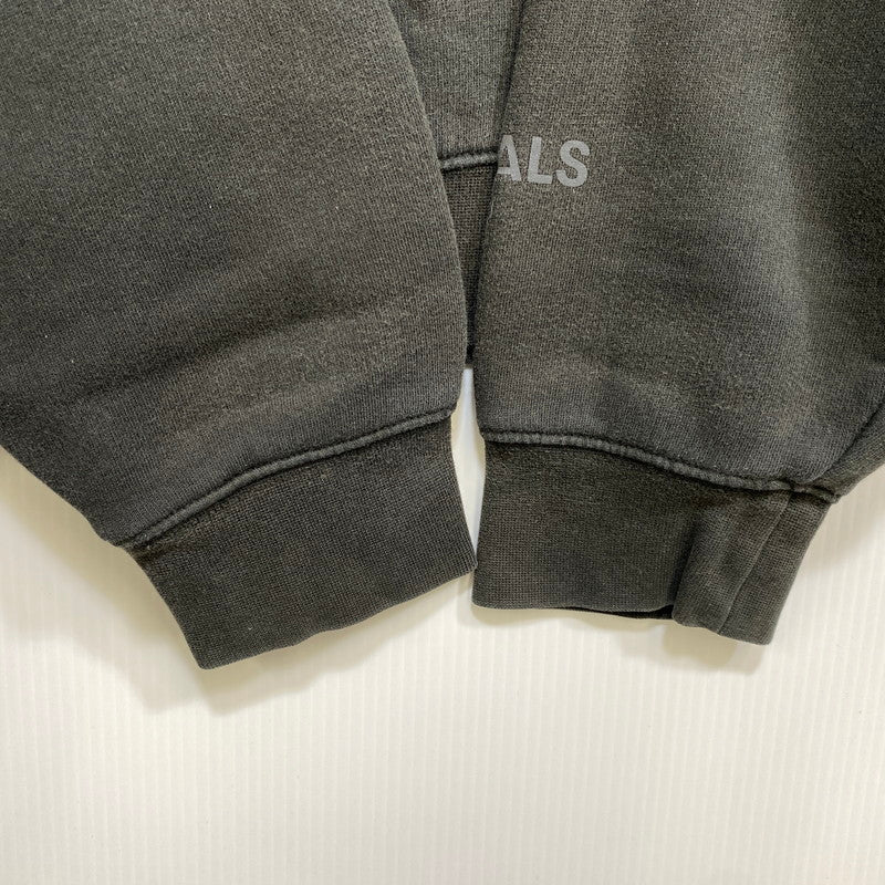 【中古品】【メンズ】 ESSENTIALS エッセンシャルズ HALF ZIP SWEATSHIRT ハーフ ジップ スウェット トップス 142-261024-ms-01-izu サイズ：M カラー：ブラック 万代Net店