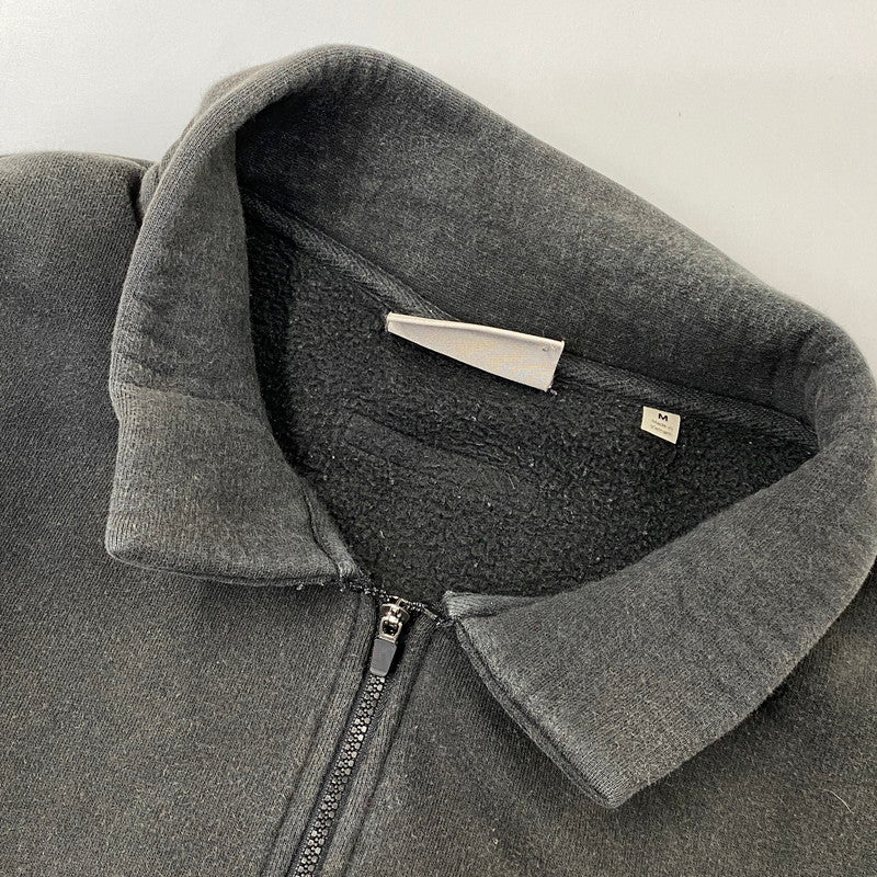【中古品】【メンズ】 ESSENTIALS エッセンシャルズ HALF ZIP SWEATSHIRT ハーフ ジップ スウェット トップス 142-261024-ms-01-izu サイズ：M カラー：ブラック 万代Net店