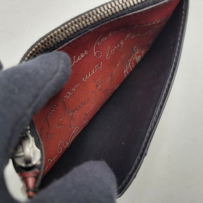 【中古品】【メンズ/レディース】 BERLUTI ベルルッティ CARD＆COIN CASE カード＆コインケース 財布 小物 200-261018-ms-05-izu カラー：ワイン 万代Net店