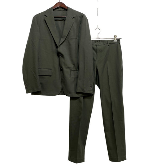 【中古品】【メンズ】 UNITED ARROWS ユナイテッドアローズ 1121-127-1051 SET UP セットアップ スーツ 147-261024-ms-07-izu サイズ：L カラー：オリーブ 万代Net店
