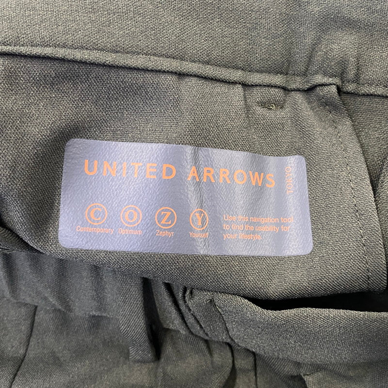 【中古品】【メンズ】 UNITED ARROWS ユナイテッドアローズ 1121-127-1051 SET UP セットアップ スーツ 147-261024-ms-07-izu サイズ：L カラー：オリーブ 万代Net店