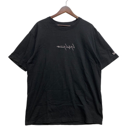【中古品】【メンズ】 YOHJI YAMAMOTO ヨウジヤマモト × NEW ERA ニューエラ HN-T98-082 SS COTTON YY D エスエス コットン ワイワイ ディー Tシャツ 半袖 トップス 140-261024-ms-04-izu サイズ：XXL カラー：ブラック 万代Net店