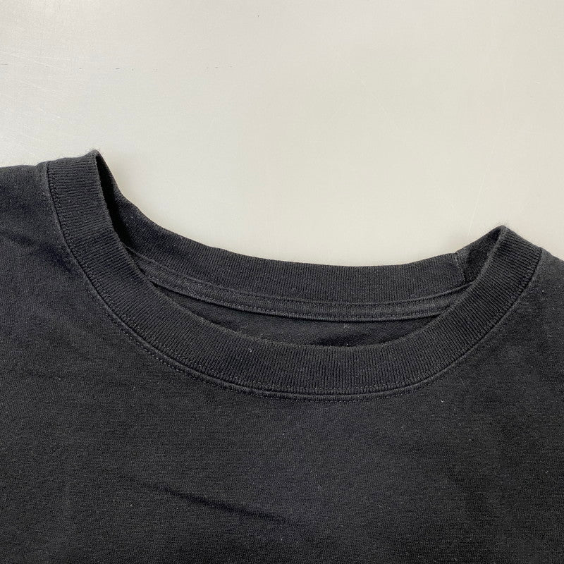 【中古品】【メンズ】 YOHJI YAMAMOTO ヨウジヤマモト × NEW ERA ニューエラ HN-T98-082 SS COTTON YY D エスエス コットン ワイワイ ディー Tシャツ 半袖 トップス 140-261024-ms-04-izu サイズ：XXL カラー：ブラック 万代Net店