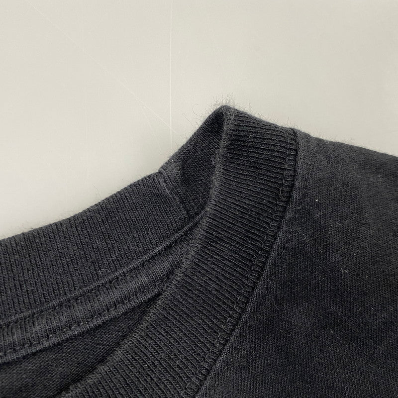 【中古品】【メンズ】 YOHJI YAMAMOTO ヨウジヤマモト × NEW ERA ニューエラ HN-T98-082 SS COTTON YY D エスエス コットン ワイワイ ディー Tシャツ 半袖 トップス 140-261024-ms-04-izu サイズ：XXL カラー：ブラック 万代Net店