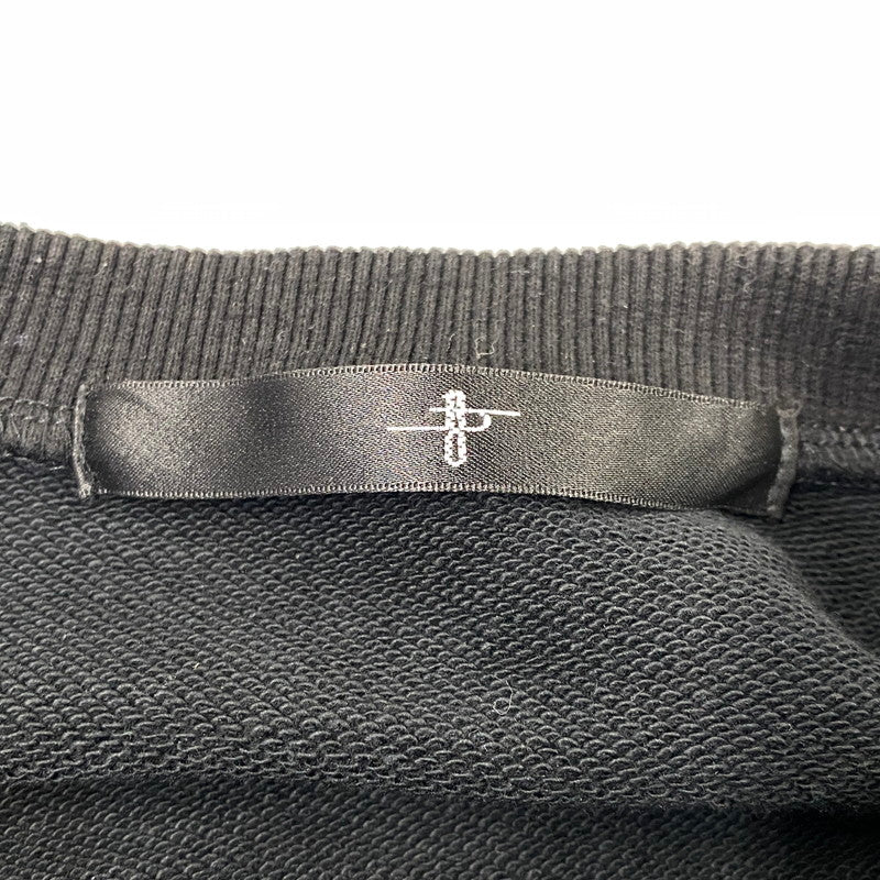 【中古品】【メンズ】 NO ID. ノーアイディ GOD BRESS 853006-547T STUDS BIG PO PULLOVER スタッズ ビッグ ピーオー プルオーバー スウェットトップス 140-261024-ms-03-izu サイズ：ONE カラー：ブラック 万代Net店