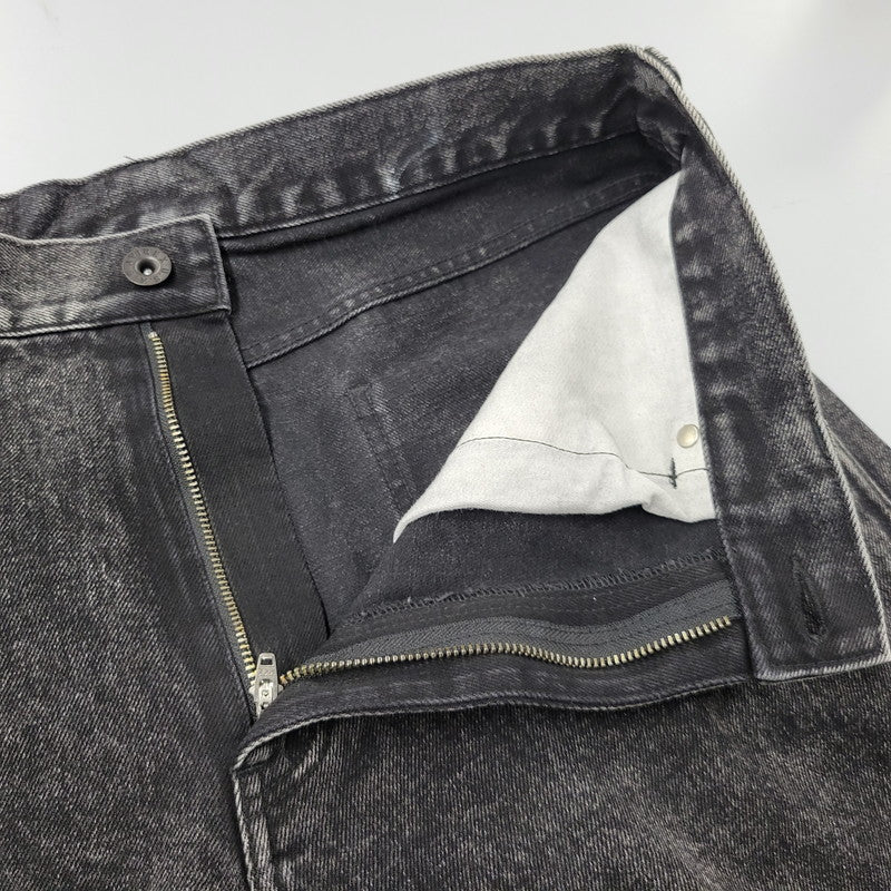 【中古品】【メンズ】 AVIREX アヴィレックス 783-5211003 LEATHER PATCH DENIM PANTS レザーパッチ デニムパンツ ボトムス 156-261018-ms-12-izu サイズ：XL カラー：ブラック 万代Net店
