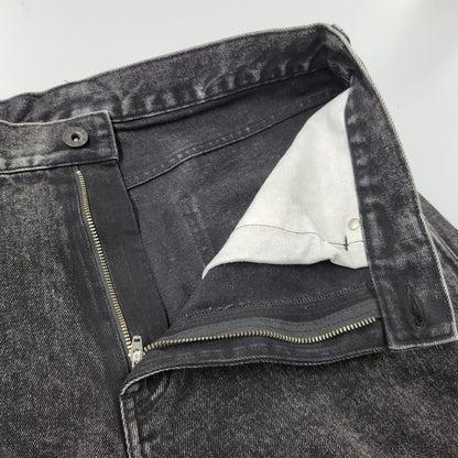 【中古品】【メンズ】 AVIREX アヴィレックス 783-5211003 LEATHER PATCH DENIM PANTS レザーパッチ デニムパンツ ボトムス 156-261018-ms-12-izu サイズ：XL カラー：ブラック 万代Net店