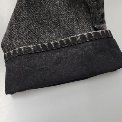 【中古品】【メンズ】 AVIREX アヴィレックス 783-5211003 LEATHER PATCH DENIM PANTS レザーパッチ デニムパンツ ボトムス 156-261018-ms-12-izu サイズ：XL カラー：ブラック 万代Net店