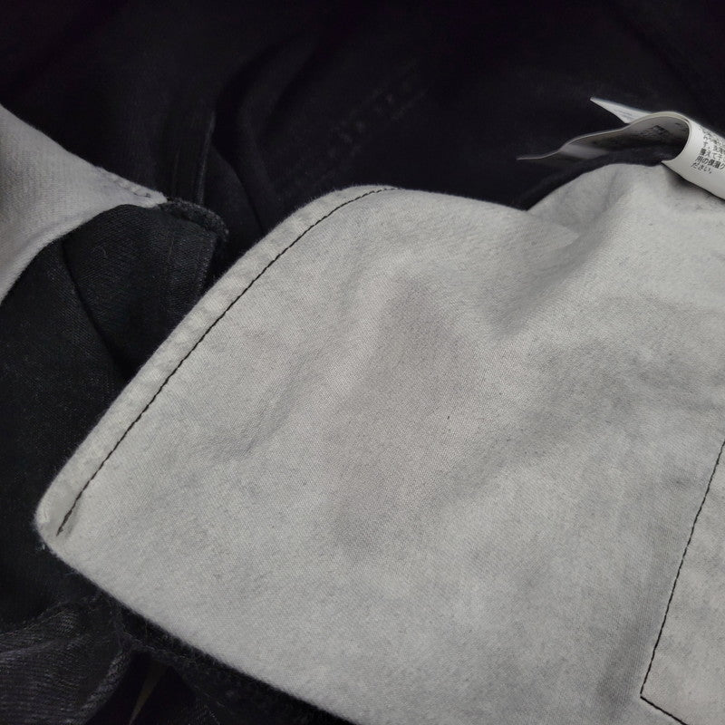 【中古品】【メンズ】 AVIREX アヴィレックス 783-5211003 LEATHER PATCH DENIM PANTS レザーパッチ デニムパンツ ボトムス 156-261018-ms-12-izu サイズ：XL カラー：ブラック 万代Net店