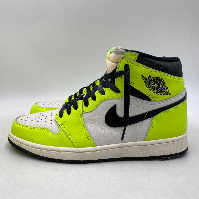 【中古品】【メンズ】 NIKE ナイキ 555088-702 AIR JORDAN エアジョーダン 1 HIGH OG ハイ オージー スニーカー シューズ 靴 160-261024-ya-14-izu サイズ：27.5cm カラー：VORT/BLACK-SAIL 万代Net店