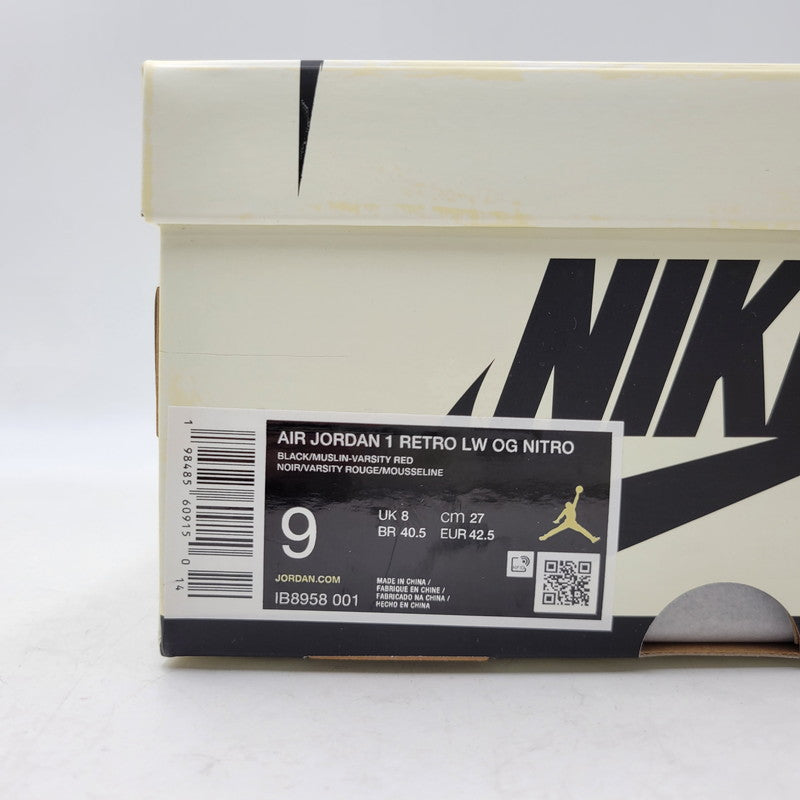 【中古品】【メンズ】 NIKE ナイキ × NIGEL SYLVESTER ナイジェル・シルヴェスター IB8958-001 AIR JORDAN 1 RETRO LOW OG エア ジョーダン 1 レトロ ロー OG スニーカー シューズ 靴 160-261018-ms-03-izu サイズ：27ｃｍ カラー：BETTER WITH TIME 万代Net店