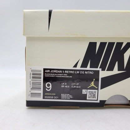 【中古品】【メンズ】 NIKE ナイキ × NIGEL SYLVESTER ナイジェル・シルヴェスター IB8958-001 AIR JORDAN 1 RETRO LOW OG エア ジョーダン 1 レトロ ロー OG スニーカー シューズ 靴 160-261018-ms-03-izu サイズ：27ｃｍ カラー：BETTER WITH TIME 万代Net店