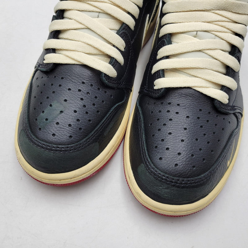 【中古品】【メンズ】 NIKE ナイキ × NIGEL SYLVESTER ナイジェル・シルヴェスター IB8958-001 AIR JORDAN 1 RETRO LOW OG エア ジョーダン 1 レトロ ロー OG スニーカー シューズ 靴 160-261018-ms-03-izu サイズ：27ｃｍ カラー：BETTER WITH TIME 万代Net店