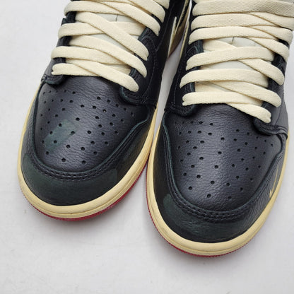 【中古品】【メンズ】 NIKE ナイキ × NIGEL SYLVESTER ナイジェル・シルヴェスター IB8958-001 AIR JORDAN 1 RETRO LOW OG エア ジョーダン 1 レトロ ロー OG スニーカー シューズ 靴 160-261018-ms-03-izu サイズ：27ｃｍ カラー：BETTER WITH TIME 万代Net店