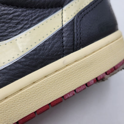 【中古品】【メンズ】 NIKE ナイキ × NIGEL SYLVESTER ナイジェル・シルヴェスター IB8958-001 AIR JORDAN 1 RETRO LOW OG エア ジョーダン 1 レトロ ロー OG スニーカー シューズ 靴 160-261018-ms-03-izu サイズ：27ｃｍ カラー：BETTER WITH TIME 万代Net店