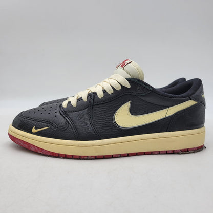 【中古品】【メンズ】 NIKE ナイキ × NIGEL SYLVESTER ナイジェル・シルヴェスター IB8958-001 AIR JORDAN 1 RETRO LOW OG エア ジョーダン 1 レトロ ロー OG スニーカー シューズ 靴 160-261018-ms-03-izu サイズ：27ｃｍ カラー：BETTER WITH TIME 万代Net店