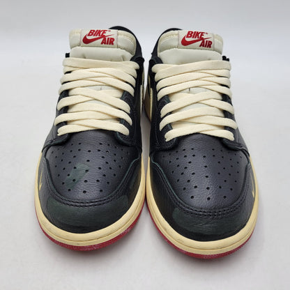 【中古品】【メンズ】 NIKE ナイキ × NIGEL SYLVESTER ナイジェル・シルヴェスター IB8958-001 AIR JORDAN 1 RETRO LOW OG エア ジョーダン 1 レトロ ロー OG スニーカー シューズ 靴 160-261018-ms-03-izu サイズ：27ｃｍ カラー：BETTER WITH TIME 万代Net店