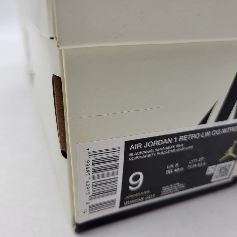 【中古品】【メンズ】 NIKE ナイキ × NIGEL SYLVESTER ナイジェル・シルヴェスター IB8958-001 AIR JORDAN 1 RETRO LOW OG エア ジョーダン 1 レトロ ロー OG スニーカー シューズ 靴 160-261018-ms-03-izu サイズ：27ｃｍ カラー：BETTER WITH TIME 万代Net店