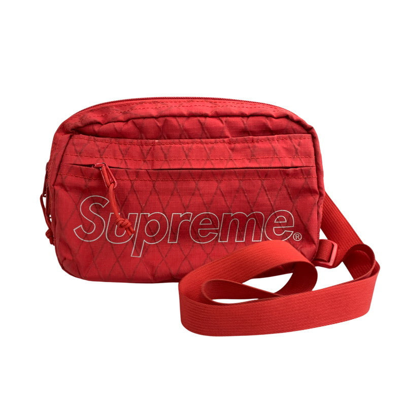 【中古品】【メンズ/レディース】 SUPREME シュプリーム 18AW SHOULDER BAG ショルダー バッグ カバン 鞄 188-261019-cs-02-izu カラー：レッド 万代Net店