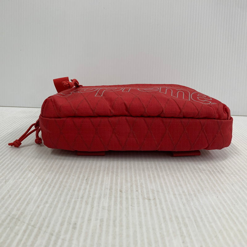 【中古品】【メンズ/レディース】 SUPREME シュプリーム 18AW SHOULDER BAG ショルダー バッグ カバン 鞄 188-261019-cs-02-izu カラー：レッド 万代Net店