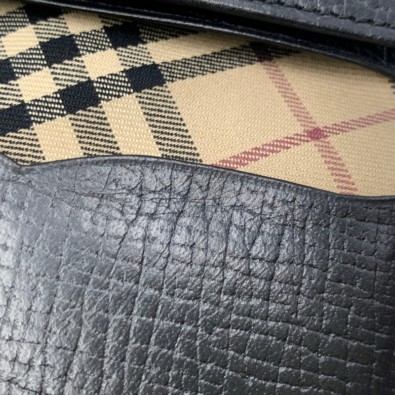 【中古品】【メンズ/レディース】 BURBERRY バーバリー 5連 KEY CASE キーケース 200-261025-ms-03-izu カラー：ブラック 万代Net店