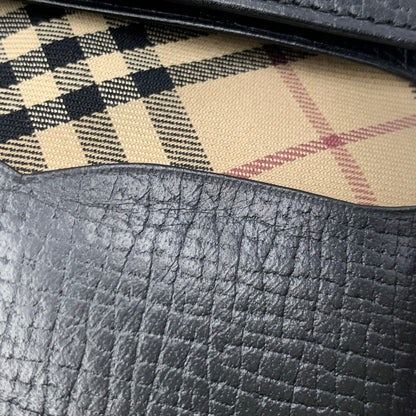 【中古品】【メンズ/レディース】 BURBERRY バーバリー 5連 KEY CASE キーケース 200-261025-ms-03-izu カラー：ブラック 万代Net店