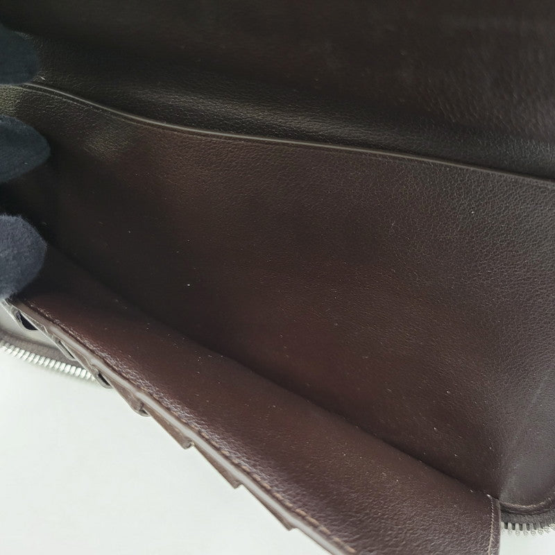 【中古品】【メンズ/レディース】 BERLUTI ベルルッティ TALI TANGRAM SCRIT SOFTLEATHER WALLET ALL IN ONE タリタングラム スクリット ソフトレザーウォレット オールインワン 財布 181-261019-yn-01-izu カラー：NERO CAVIAR×SAVANA 万代Net店