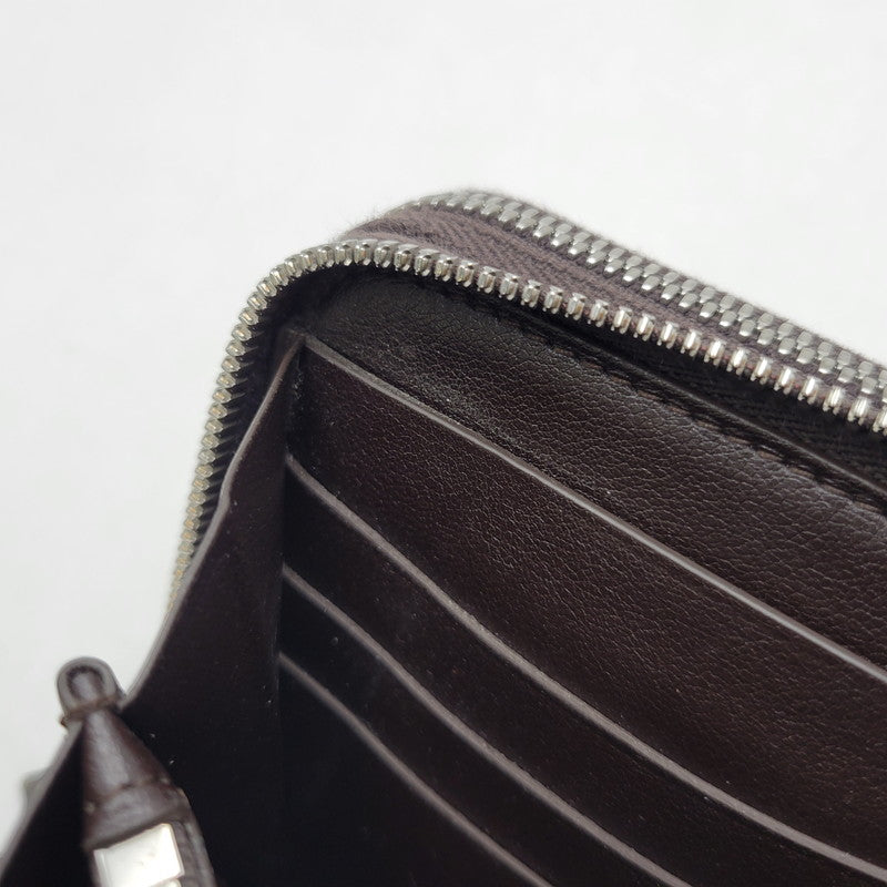 【中古品】【メンズ/レディース】 BERLUTI ベルルッティ TALI TANGRAM SCRIT SOFTLEATHER WALLET ALL IN ONE タリタングラム スクリット ソフトレザーウォレット オールインワン 財布 181-261019-yn-01-izu カラー：NERO CAVIAR×SAVANA 万代Net店