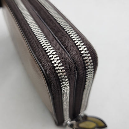 【中古品】【メンズ/レディース】 BERLUTI ベルルッティ TALI TANGRAM SCRIT SOFTLEATHER WALLET ALL IN ONE タリタングラム スクリット ソフトレザーウォレット オールインワン 財布 181-261019-yn-01-izu カラー：NERO CAVIAR×SAVANA 万代Net店