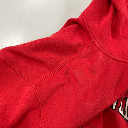 【中古品】【メンズ】 ECKO UNLTD. エコーアンリミテッド ZIP UP HOODED SWEATSHIRT ジップ アップ フーデッド スウェットシャツ パーカートップス 146-261024-ms-21-izu サイズ：L カラー：レッド 万代Net店