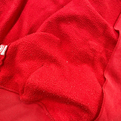 【中古品】【メンズ】 ECKO UNLTD. エコーアンリミテッド ZIP UP HOODED SWEATSHIRT ジップ アップ フーデッド スウェットシャツ パーカートップス 146-261024-ms-21-izu サイズ：L カラー：レッド 万代Net店
