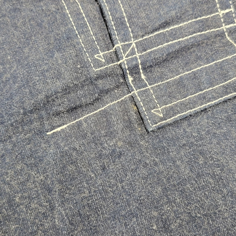 【中古品】【メンズ】 BUZZ RICKSON'S バズリクソンズ BR11703 U.S. NAVY DENIM GAS PROTECTIVE PARKA ユーエスネイビー デニム ガス プロテクティブ パーカー アウター 145-261023-cs-05-izu サイズ：M カラー：インディゴ 万代Net店