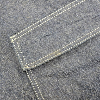 【中古品】【メンズ】 BUZZ RICKSON'S バズリクソンズ BR11703 U.S. NAVY DENIM GAS PROTECTIVE PARKA ユーエスネイビー デニム ガス プロテクティブ パーカー アウター 145-261023-cs-05-izu サイズ：M カラー：インディゴ 万代Net店