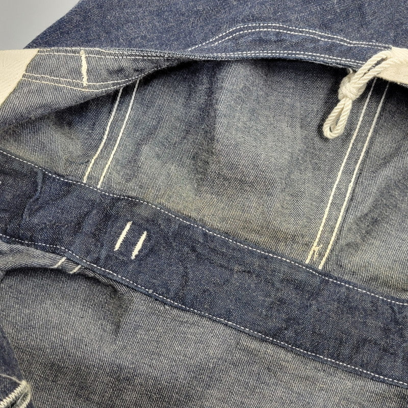 【中古品】【メンズ】 BUZZ RICKSON'S バズリクソンズ BR11703 U.S. NAVY DENIM GAS PROTECTIVE PARKA ユーエスネイビー デニム ガス プロテクティブ パーカー アウター 145-261023-cs-05-izu サイズ：M カラー：インディゴ 万代Net店