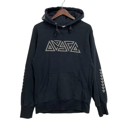 【中古品】【メンズ】 ANARC アナーク LOGO HOODIE ロゴ フーディ トップス 142-261025-yn-04-izu サイズ：M カラー：ブラック 万代Net店
