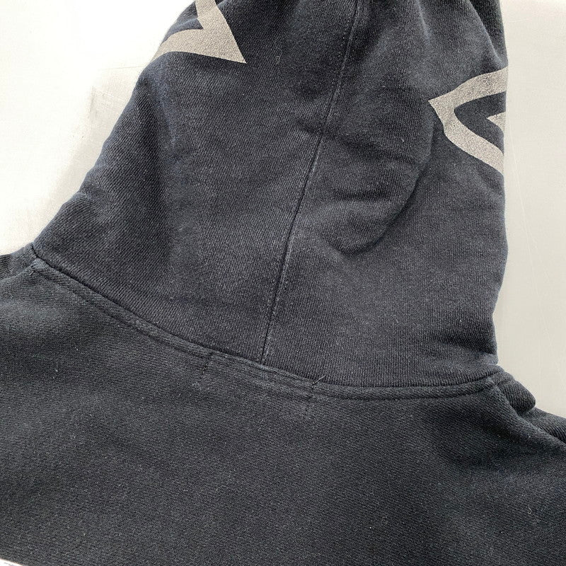 【中古品】【メンズ】 ANARC アナーク LOGO HOODIE ロゴ フーディ トップス 142-261025-yn-04-izu サイズ：M カラー：ブラック 万代Net店