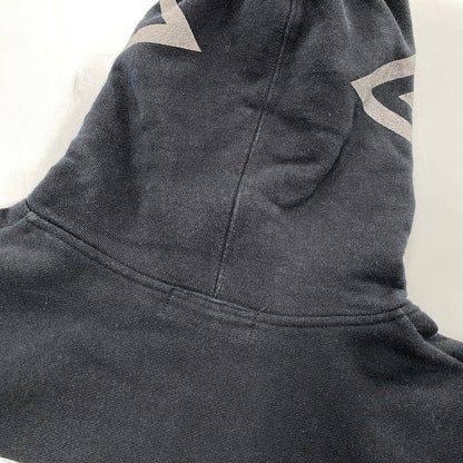 【中古品】【メンズ】 ANARC アナーク LOGO HOODIE ロゴ フーディ トップス 142-261025-yn-04-izu サイズ：M カラー：ブラック 万代Net店